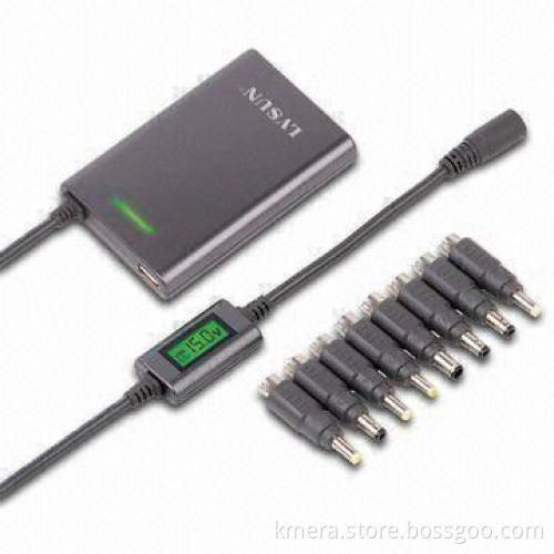 Ultra Slim Universal AC/DC Adapter, 15mm Thick, with 5 to 24V Widest Output Voltage Range